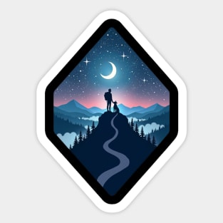Summit Companions: Adventure Awaits Sticker